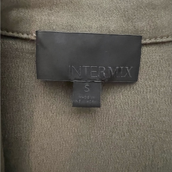 Intermix Army distressed blazer, never worn,  great find! - Picture 4 of 6